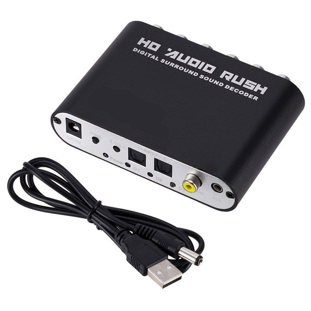 Surround Sound Decoder - Convertitore decodificatore audio digitale 5.1 canali