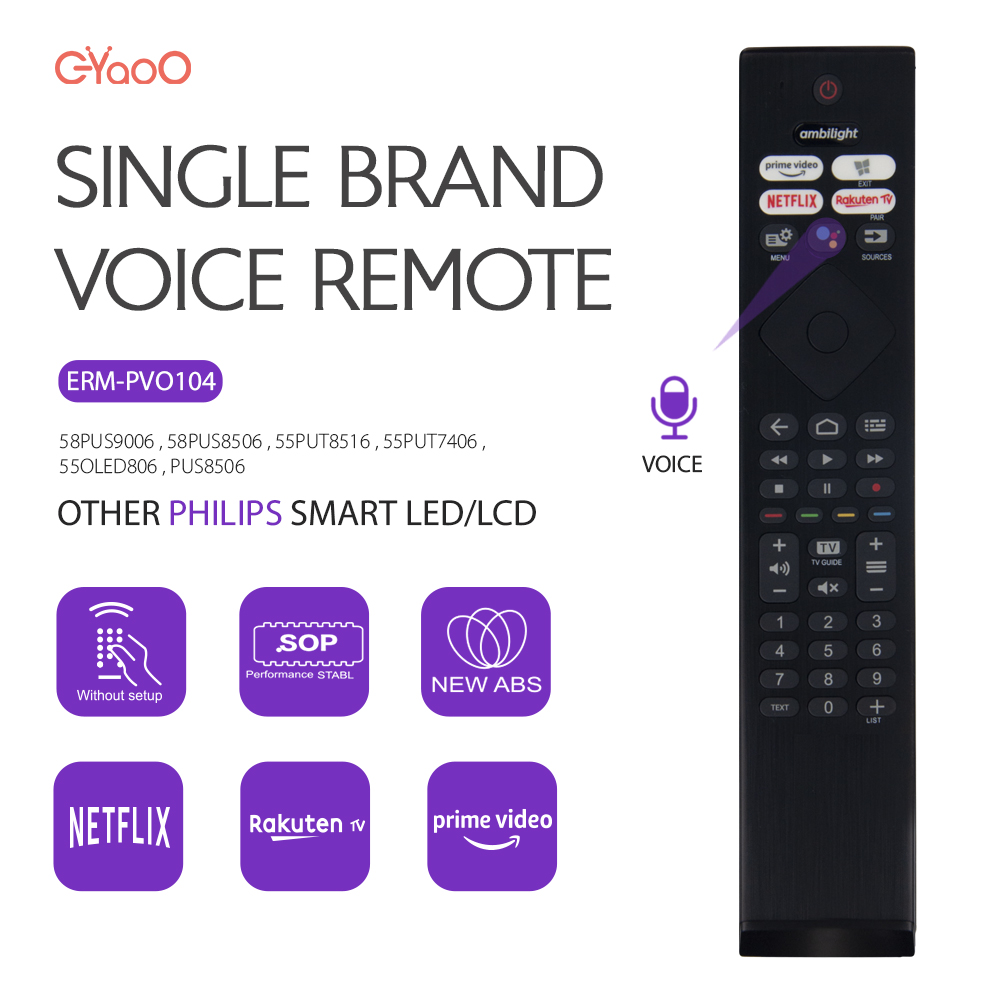 Home Cinema Philips - Telecomando TV vocale 58PUS8506/12 TV Android