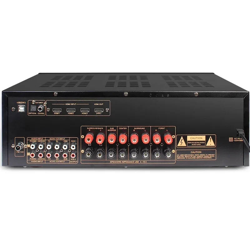 Surround Sound Decoder - AV-6136HD Decodificatore audio surround vero Stale