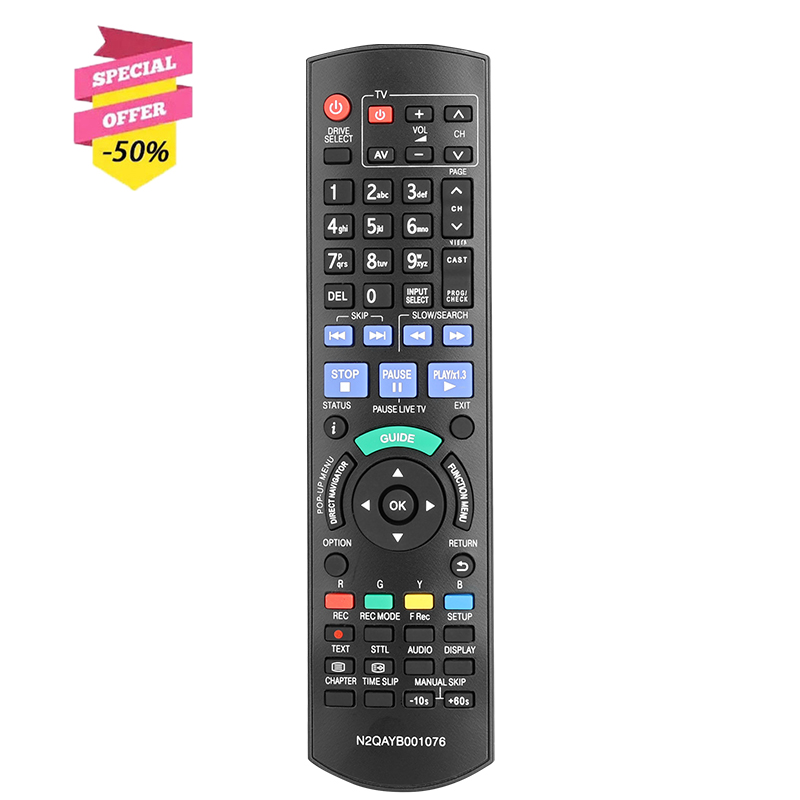 Blu Ray Disc Player - Telecomando muslimex per Panasonic Smart Network