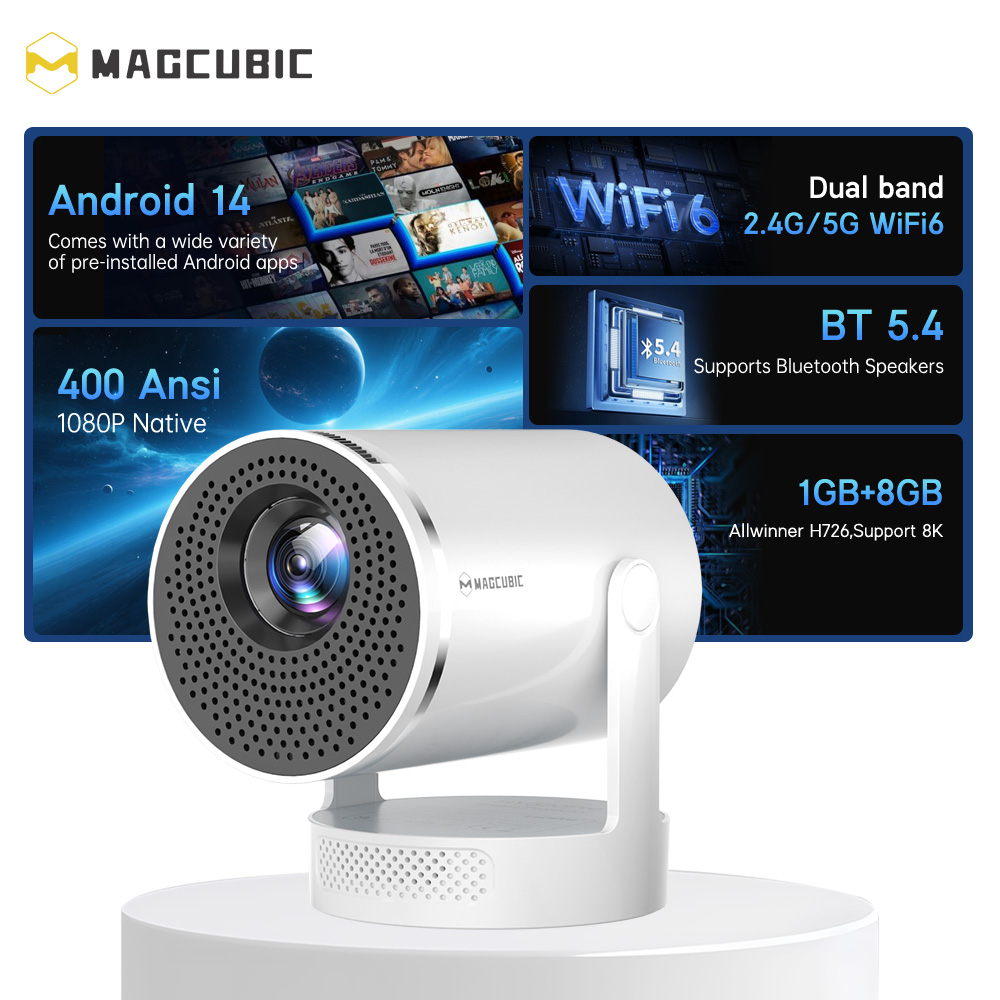 Proiettore Magcubic Android 14 - Video Home Cinema recensione e prezzo