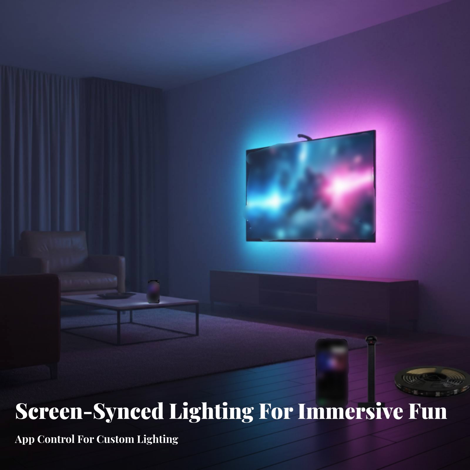 Striscia LED Sincronizzata con - Ambient Light Strip Tv recensione e prezzo