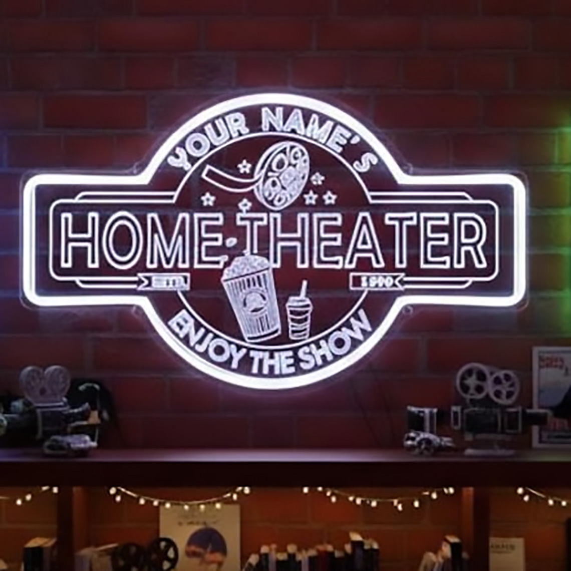 Insegna al Neon Personalizzata - Home Cinema Theater recensione e prezzo