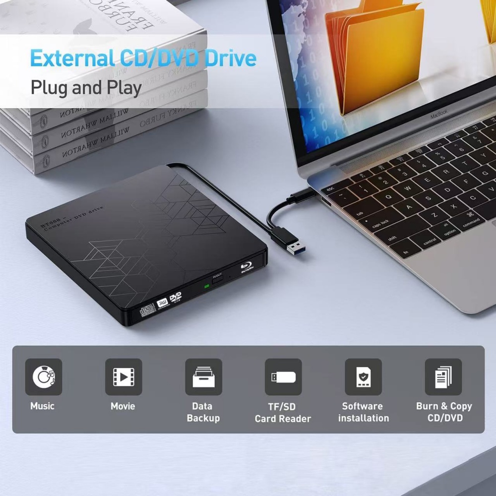 Unità Blu-ray esterna 5 in 1,  - Blu Ray Disc Player recensione e prezzo