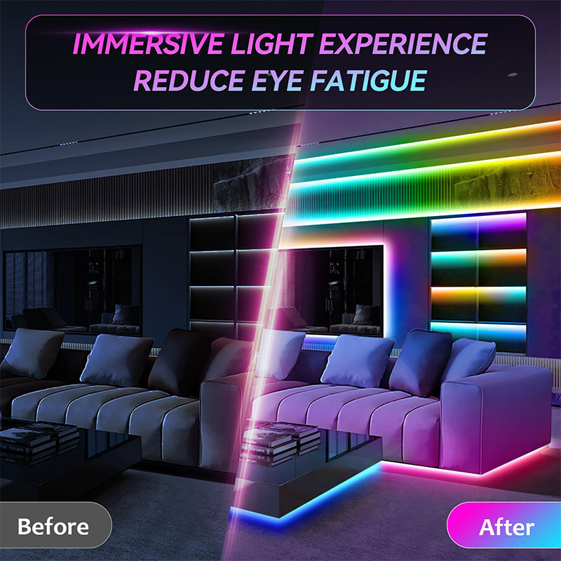 Striscia LED RGB USB SMD3535 c - Ambient Light Strip Tv recensione e prezzo