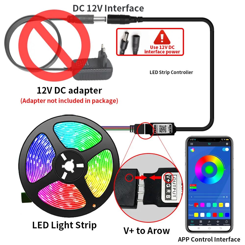 Tuya Smart Life LED Light Stri - Ambient Light Strip Tv recensione e prezzo