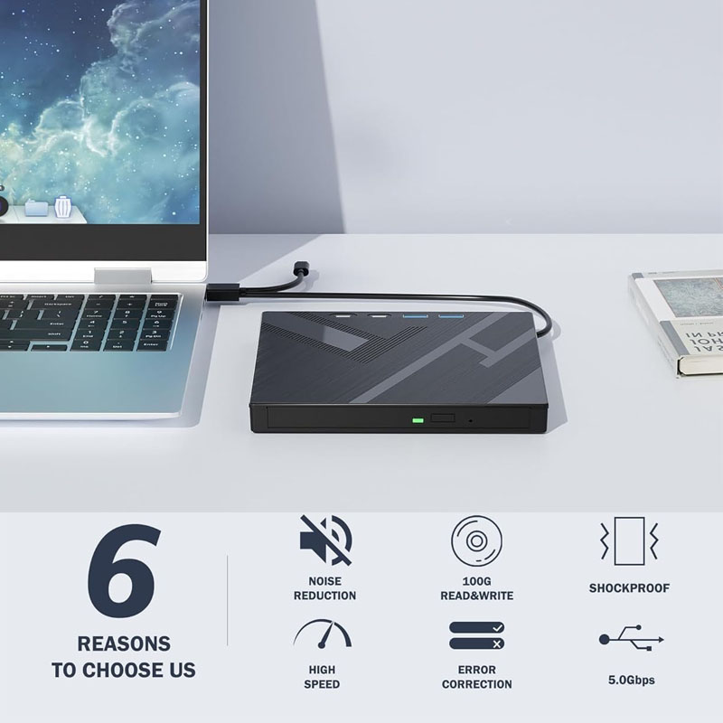 Unità Blu Ray esterna 7 in 1 S - Blu Ray Disc Player recensione e prezzo