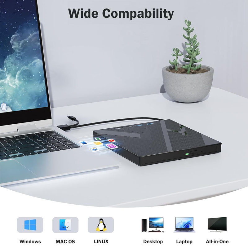 Unità Blu Ray esterna 7 in 1 S - Blu Ray Disc Player recensione e prezzo