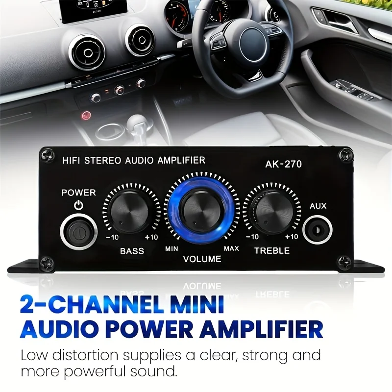 AK-270 Mini Amplificatore di P - Home Cinema Theater recensione e prezzo