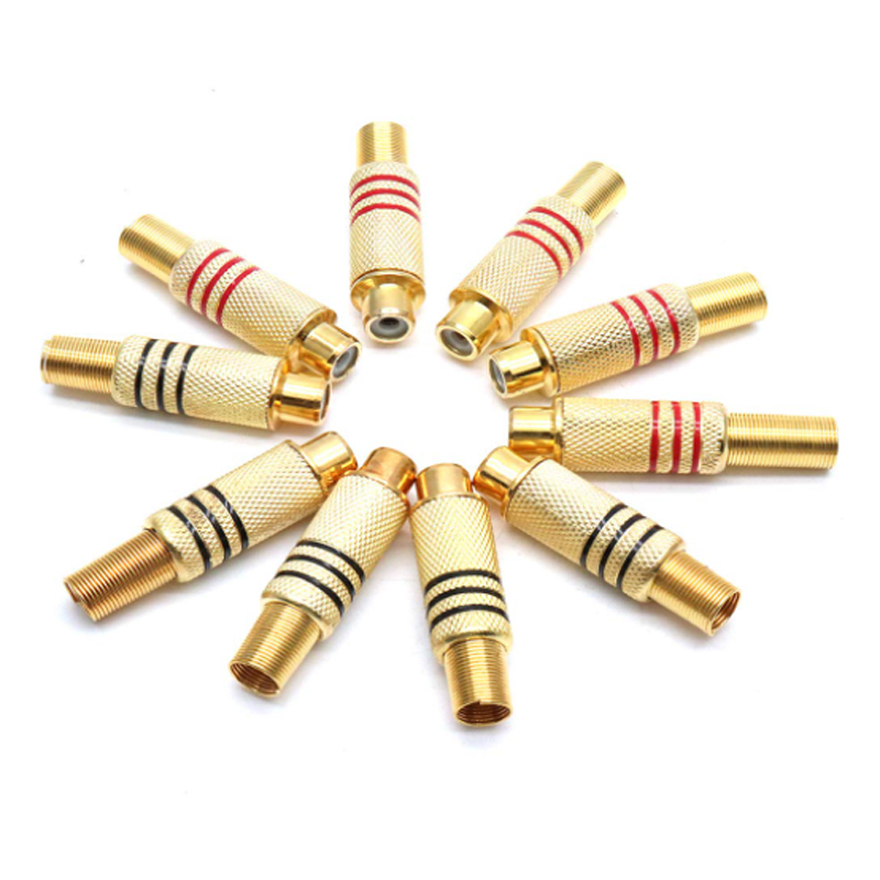 4 connettori RCA placcati oro, - Video Home Cinema recensione e prezzo