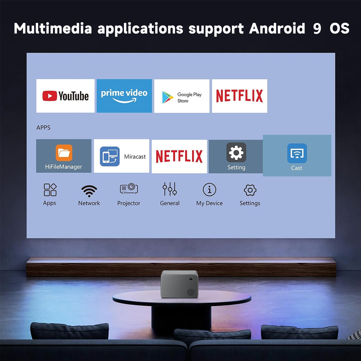 Mini proiettori portatili Full - Home Cinema Tv Screen recensione e prezzo